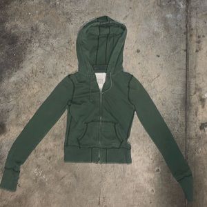 Y2K style zip up hoodies